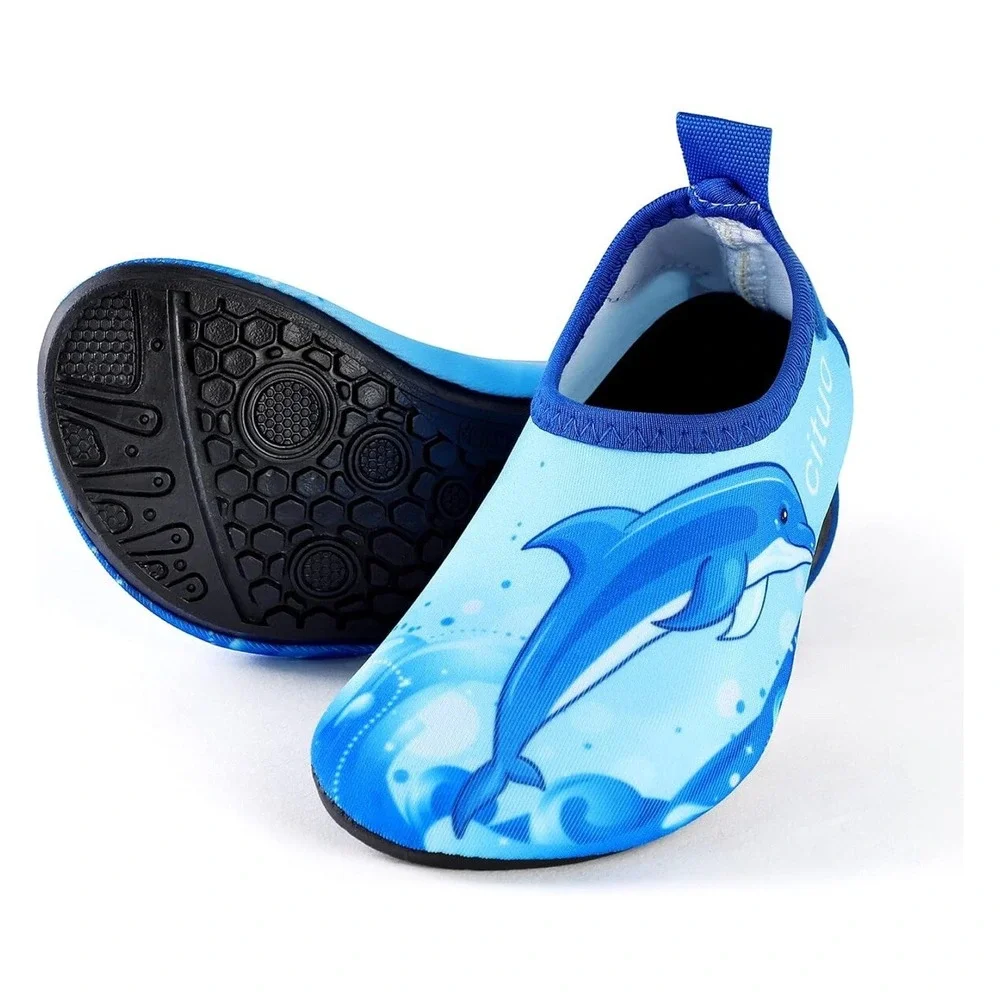 Toddler Water Shoe Non-Slip Beach Swim Barefoot Quick Dry Aqua Pool‎ Socks 7.5-8